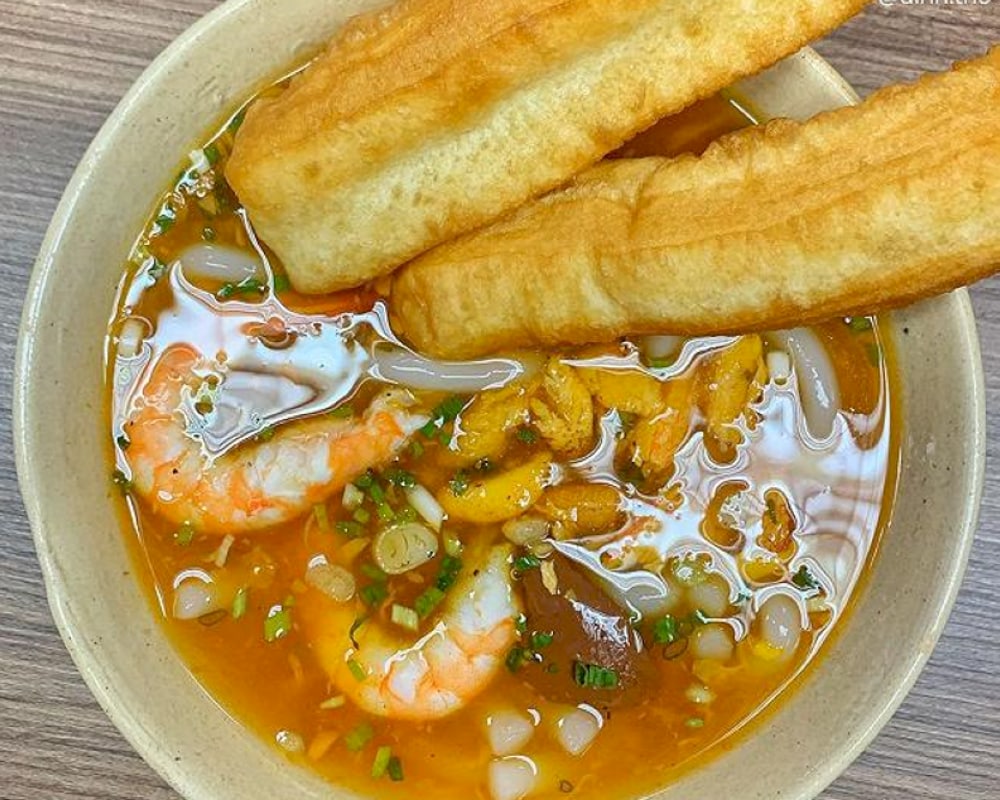 crab noodles soup